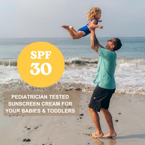 Badger Baby Sunscreen Cream SPF30 Broad Spectrum Water Resistant Zinc Oxide