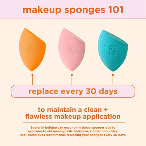 REAL TECHNIQUES Miracle Concealer Sponge Duo for Light to Medium Coverage 13