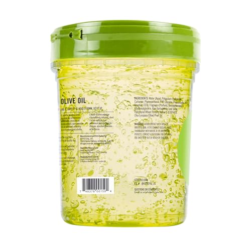 Eco Style Olive Oil Styling Gel for All Hair Types, 946 ml, Superior Hold