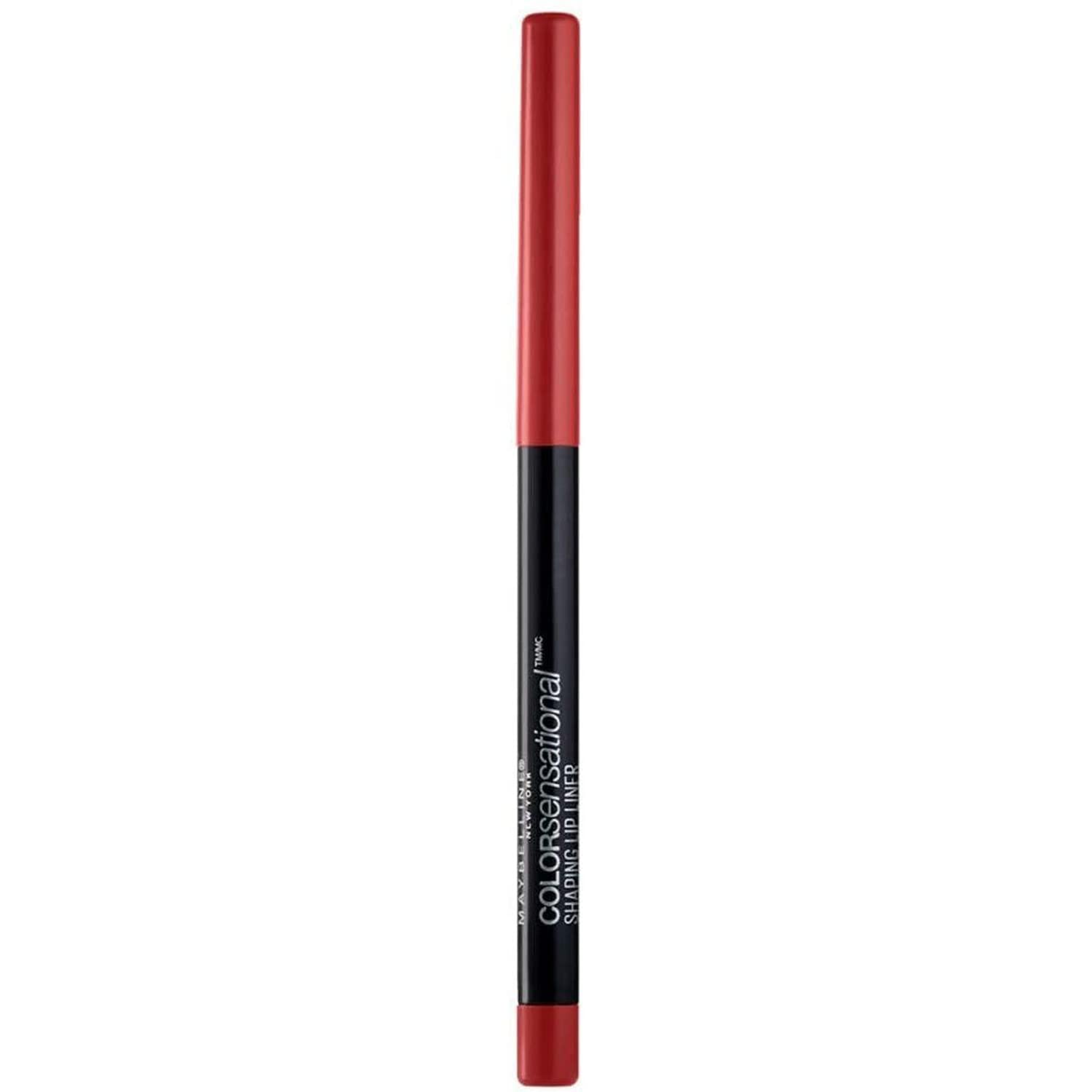 Maybelline New York Color Sensational Shaping Lip Liner, 90 Brick Red, 5g