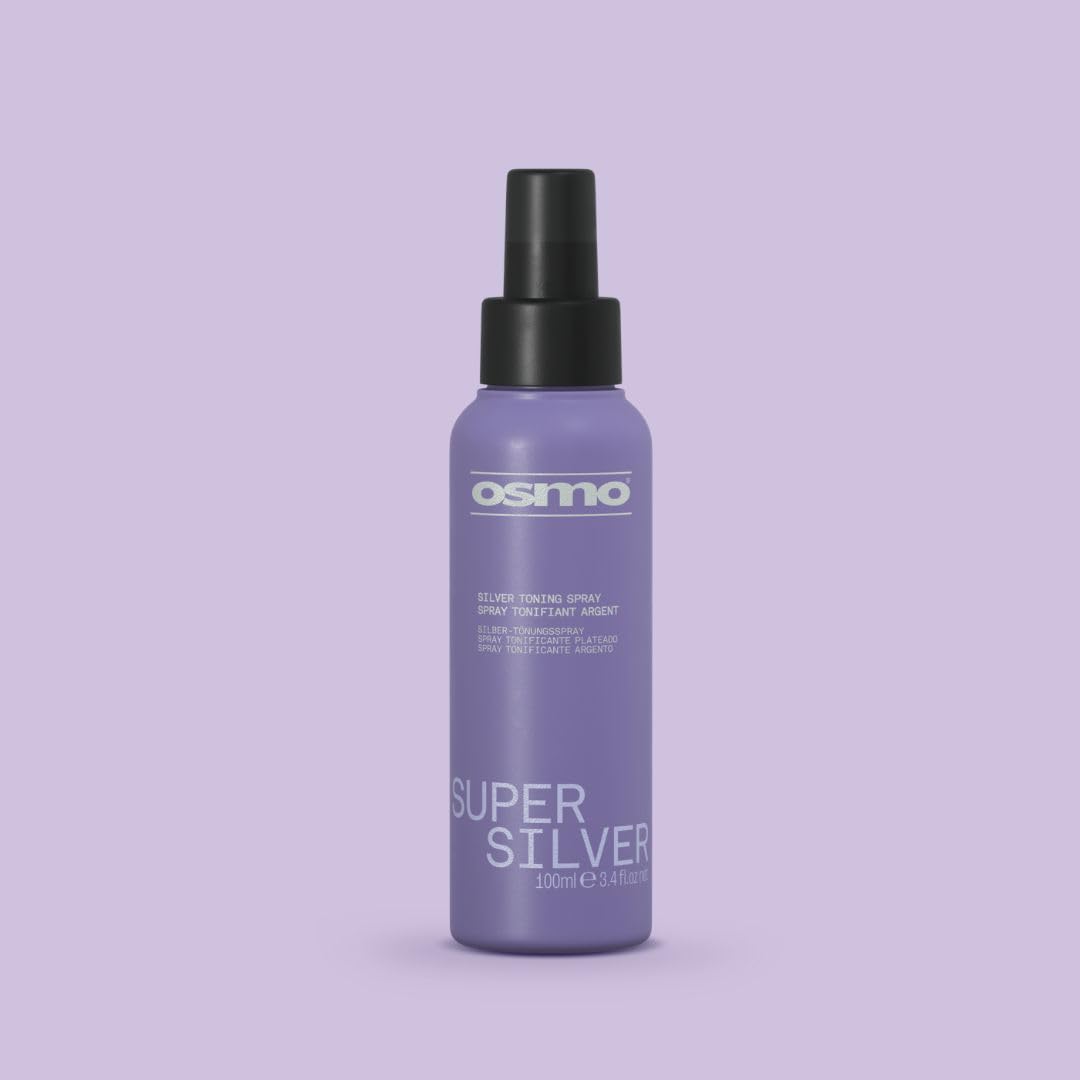 OSMO Super Silver Toning Spray | Violet Nourishing Leave-in Treatment for Blonde Hair 6