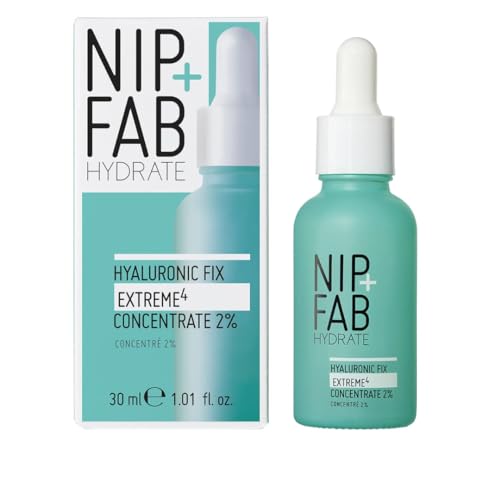Nip+Fab Hyaluronic Acid Fix Extreme 4% Concentrate for Intense Daily Hydration