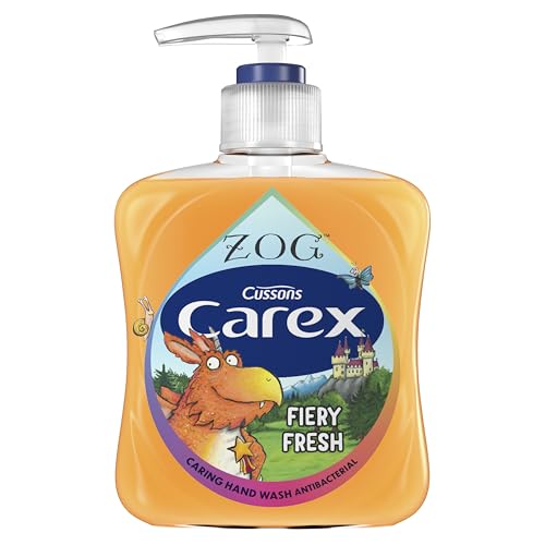 CAREX ZOG Fiery Fresh Antibacterial Hand Wash, Bulk Pack of 6, 1kg