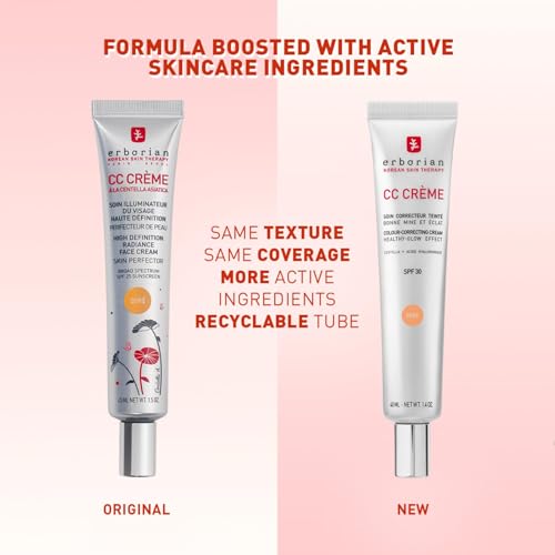 Erborian CC Cream with Centella Asiatica - Caramel - Color Correcting Cream for Healthy Glow 11
