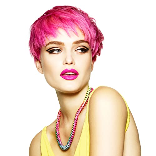 Knight &amp; Wilson Colour-Freedom 150ml Pink Pizazz Semi-Permanente Haarfarbe - Ultra-Brillante, vegane Farbmaske mit Glanzverstärker-Komplex - Ammoniakfreie Farbe, hält bis zu 6-10 Haarwäschen 10
