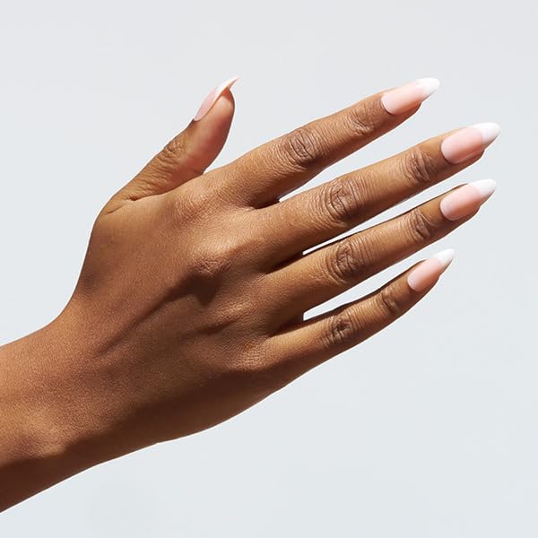 Elegant Touch Salon French No. 146 False Nails with Glue, Short Almond 4