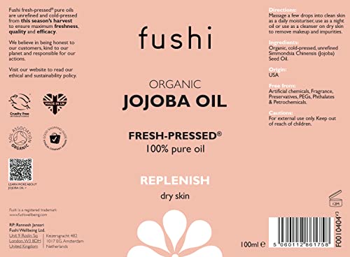Fushi Bio-Jojobaöl 100 ml | Frisch gepresst | Reich an Vitamin E | Beste Qualität 9
