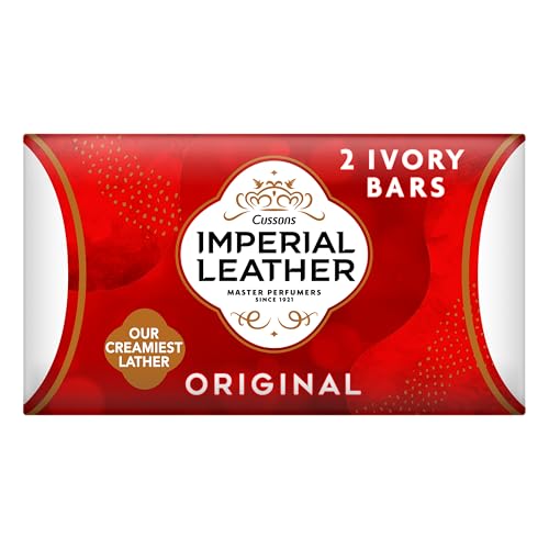 Imperial Leather Original Classic Bar Soap - Gentle Cleansing with Vitamin E (32 Pack)