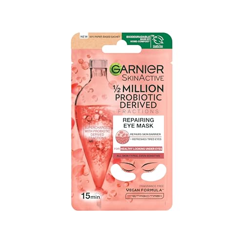 Garnier 12-Piece Sheet Mask Gift Set: Hydrating Face & Eye Masks with Hyaluronic Acid 12