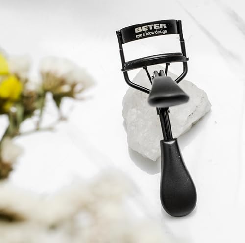 Beter Gold Eyelash Curler with Silicone Pads for Professional Lash Lifting and Lasting Curl
