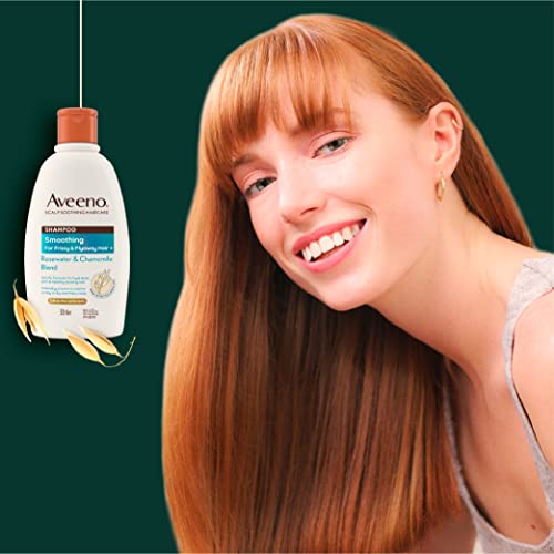 Aveeno Kopfhautberuhigender Haarconditioner, Rosenwasser &amp; Kamille 12