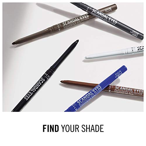 Rimmel London Scandaleyes Exaggerate Eye Definer Eyeliner, 001 Intense Black, 0.35g 10