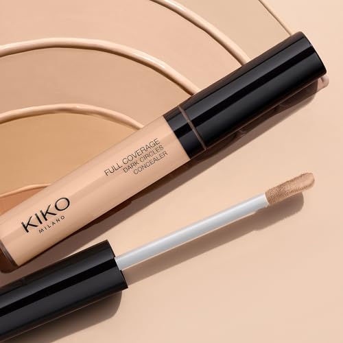 KIKO Milano Full Coverage Dark Circles Concealer 01 | 10-Hour High-Coverage Liquid Concealer 11