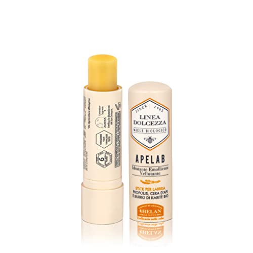 Helan Linea Dolcezza Apelab Lip Balm Stick with Shea Butter and Beeswax