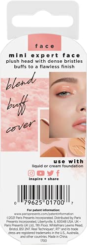 Real Techniques Mini Travel Size Expert Face Makeup Brush for Foundation