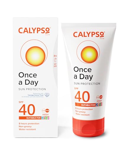 Calypso Once a Day Sun Protection Lotion SPF 40 - 8 Hour Broad Spectrum UVA/UVB Protection