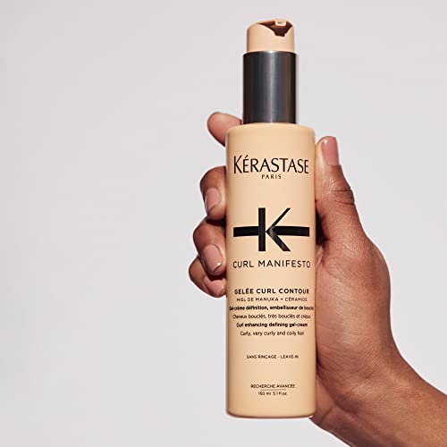 Kérastase Curl Manifesto Medium Hold Gel Cream Mousse for Definition & Bounce 9