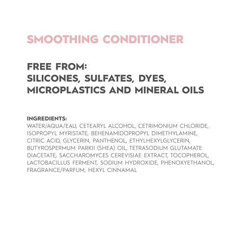 Kerasilk Glättungsspülung für krauses Haar, vegane Formel, 200 ml mit Sheabutter 12