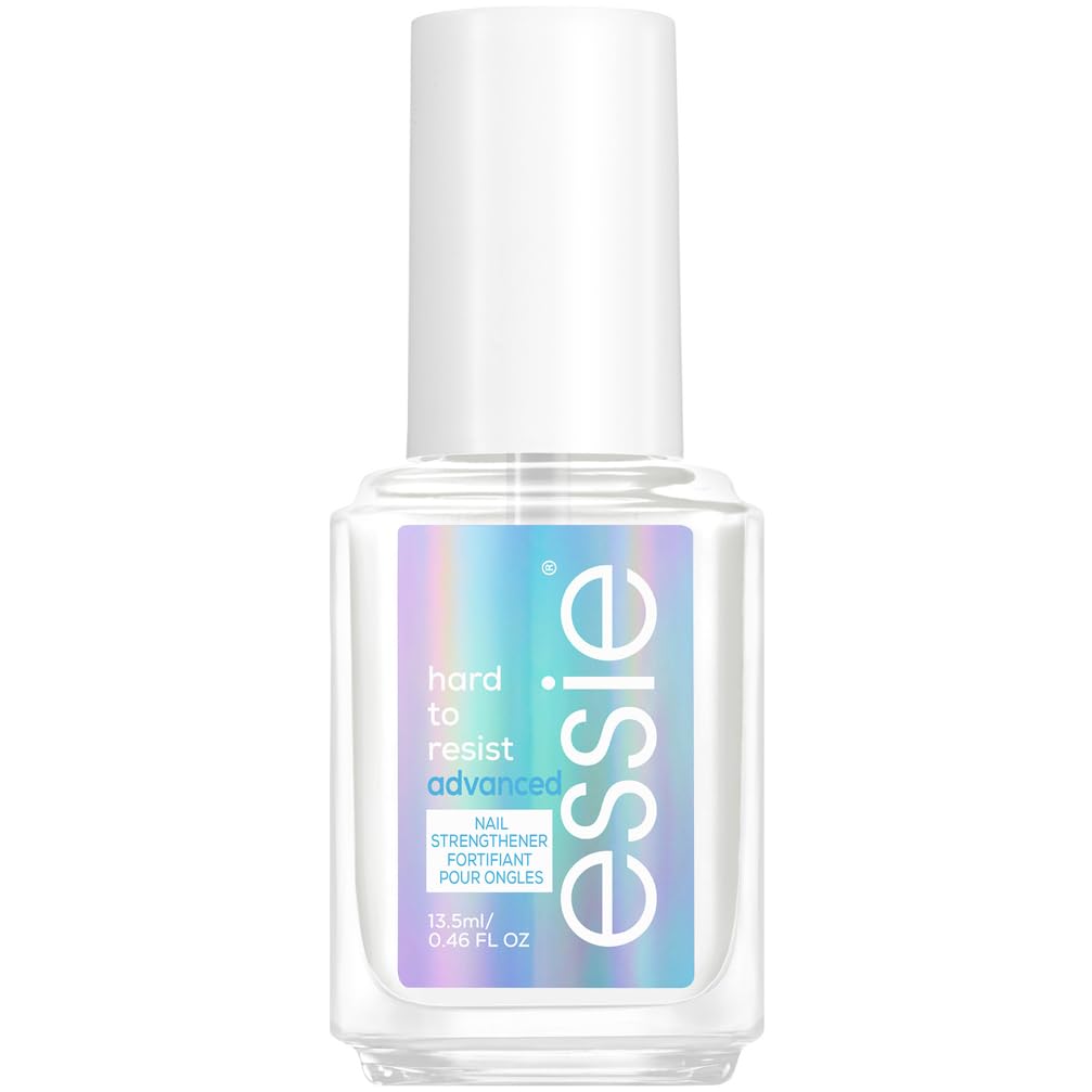 essie Hard to Resist Advanced Nail Strengthener - Clear Tint for Weak, Damaged Nails
