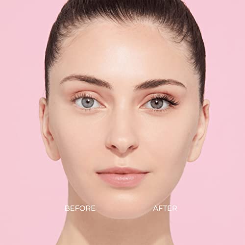 KISS imPRESS Press-On Falsies Eyelash Clusters Kit, Natural Look, Black, No Glue Required