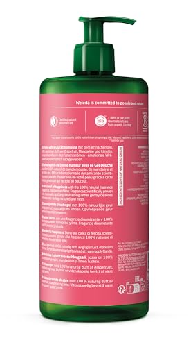 Weleda Happiness Body Wash with Grapefruit, Mandarin & Lime, 750ml