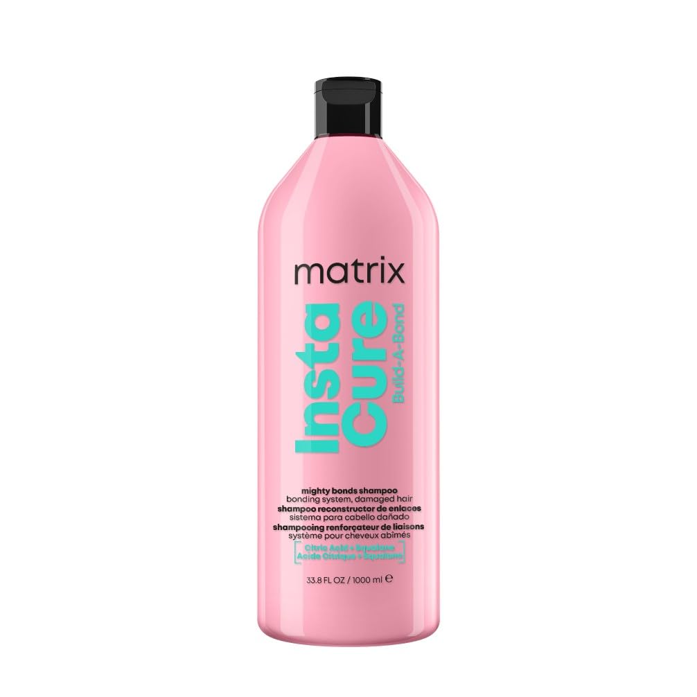 Matrix Instacure Build-A-Bond Mighty Bonds Shampoo Repairing Formula