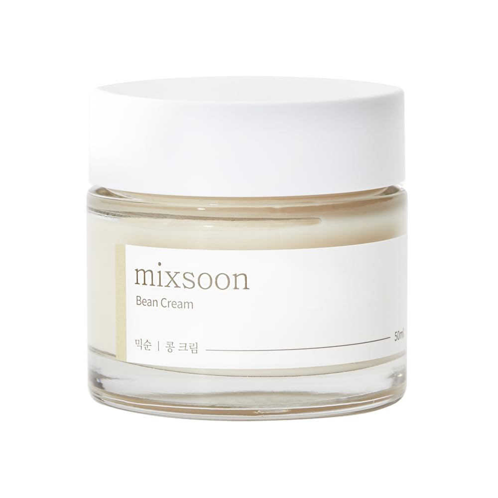 mixsoon Bean Cream: Vegan, Nourishing Face Cream for Intense Hydration and Dry Skin Relief