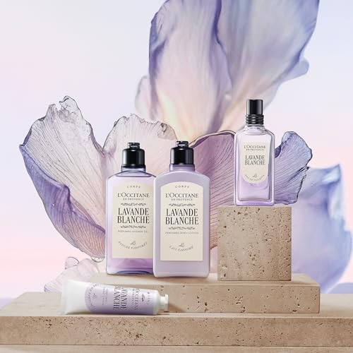 L'OCCITANE Lavande Blanche (White Lavender) Hand Cream 30ml - Soothing & Hydrating 4