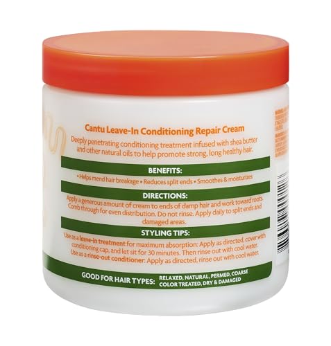 Cantu Shea Butter Leave-In Conditioning Repair Cream 453 g 3