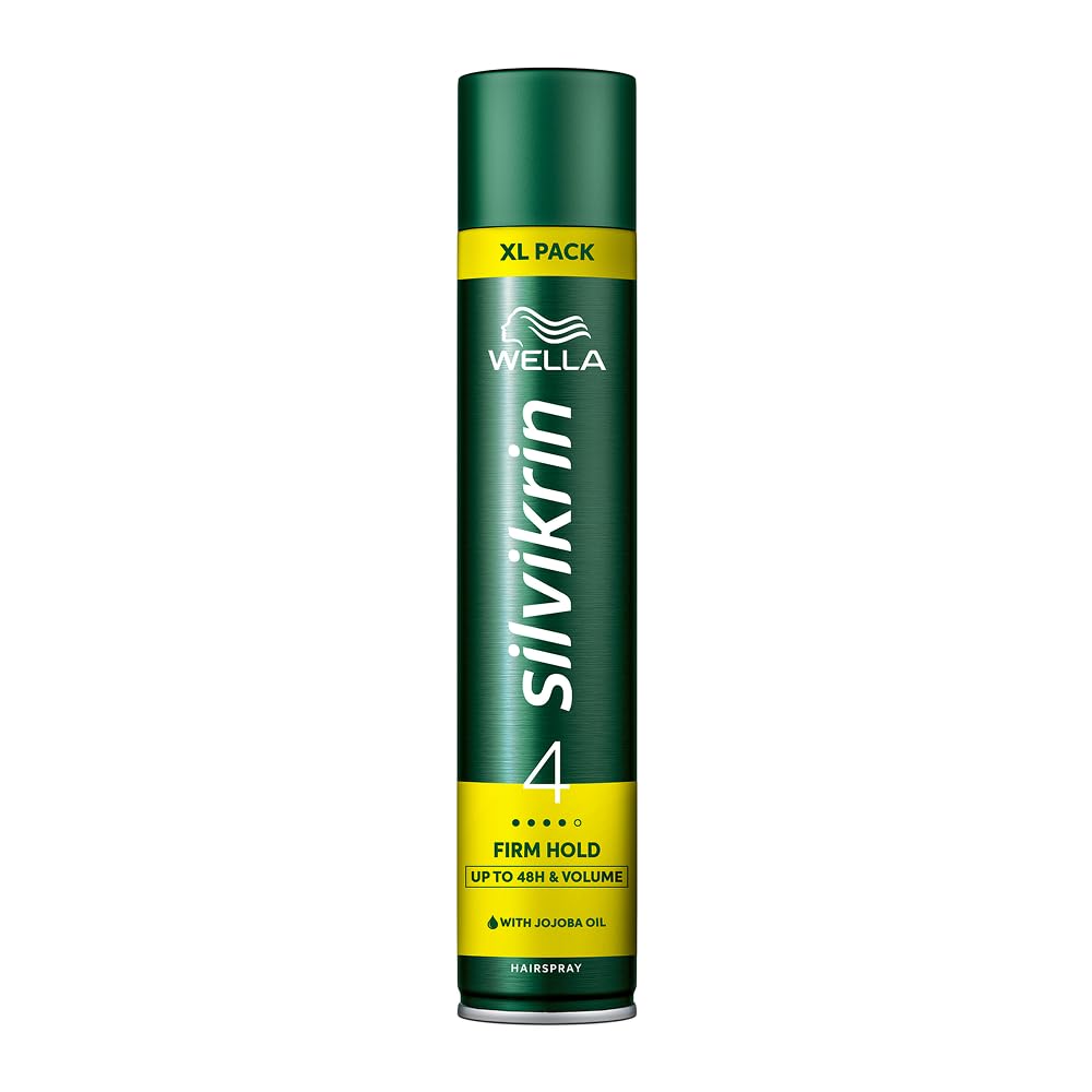 Wella Silvikrin Haarspray mit starkem Halt, EXTRA VALUE 500 ml