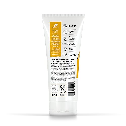 Dr Organic Skin Expert Leg & Vein Cream with Organic Royal Jelly