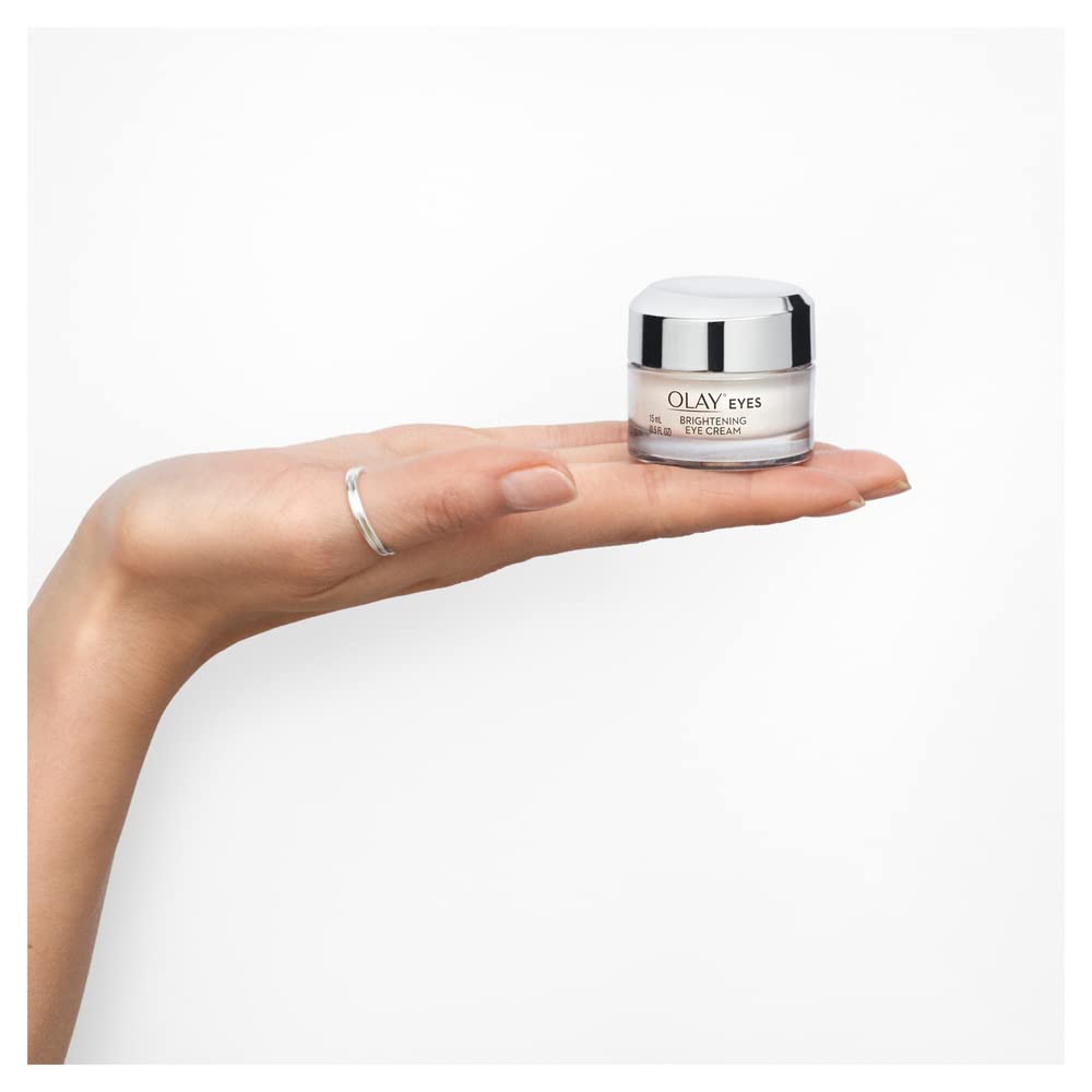 Olay Brightening Eye Cream with Niacinamide, Caffeine & Orange Extract for Dark Circles 4