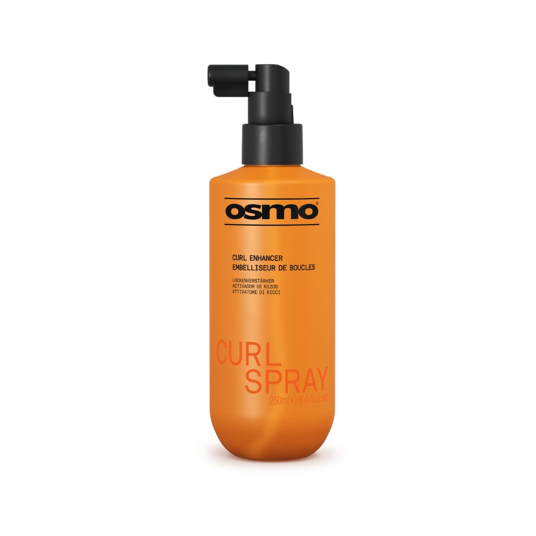 OSMO Curl Spray | Leave-in Curl Enhancer, Volumiser & Frizz Control | Vegan