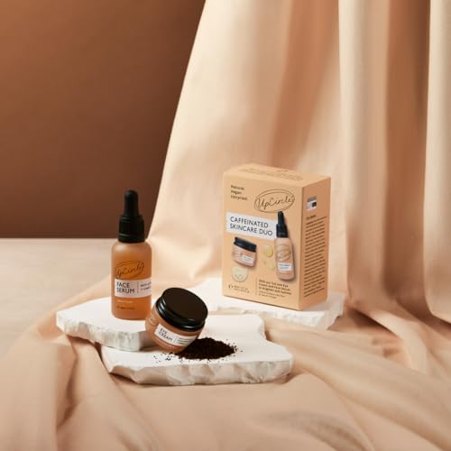 UpCircle Caffeinated Duo: Face Oil and Eye Cream Set with Vitamin C