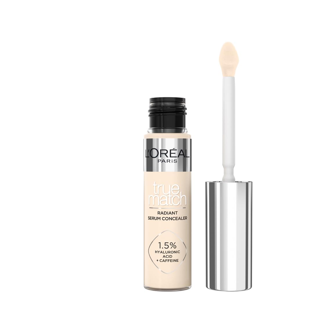 L'Oréal Paris Serum Concealer with 1.5% Hyaluronic Acid - Medium Coverage, Radiant Finish