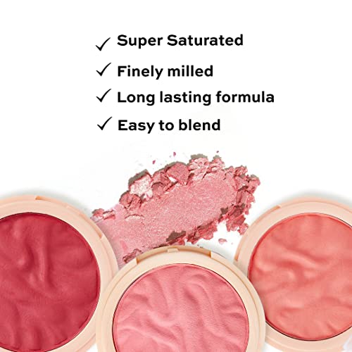 Revolution Beauty London Blusher Reloaded - Peaches and Cream Highly Pigmented Face Blusher, 7.5 g