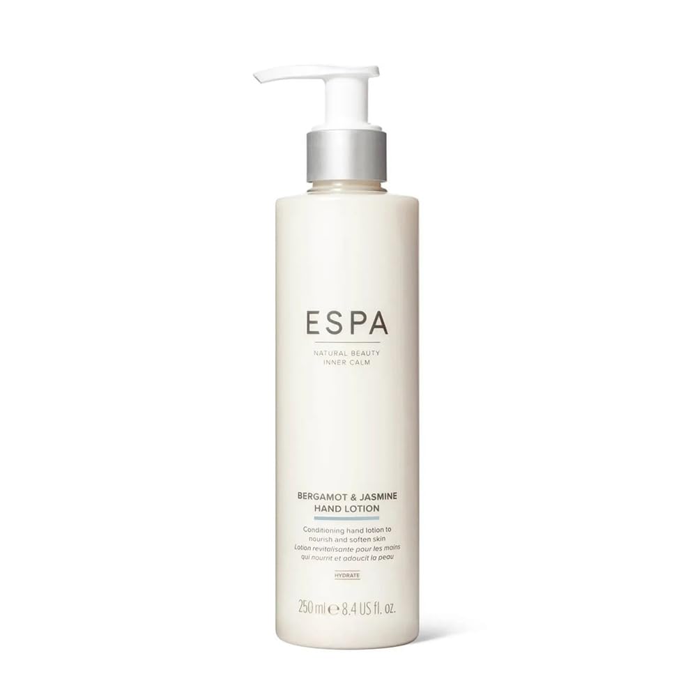 ESPA Bergamot & Jasmine Hand Lotion, 250ml - Nourish and Soften Hands