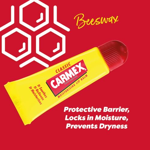 Carmex Classic Moisturising Lip Balm with SPF 15 for Chapped Lips - 2 Pack (20g Total) 4