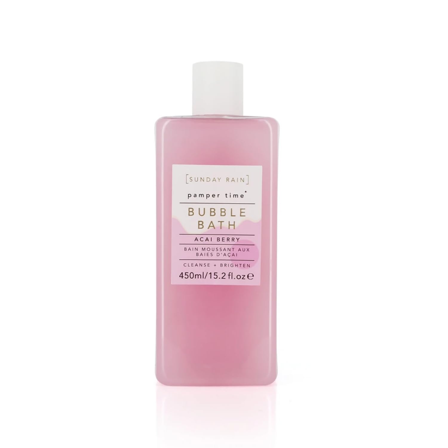 Sunday Rain Nourishing Luxury Brightening Tropical Bubble Bath with Acai Berry Extract, 450ml