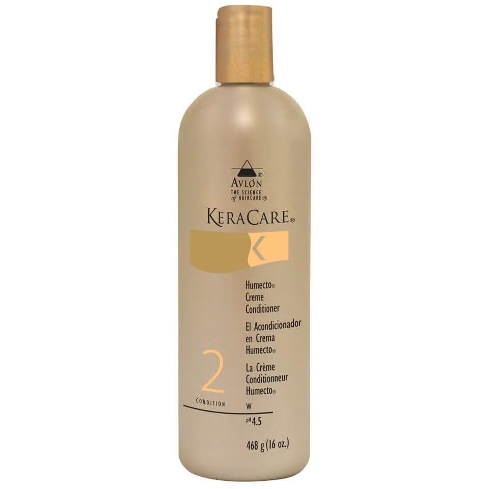 KeraCare Humecto Crème Conditioner - Deep Moisturising for Treated Hair 16oz