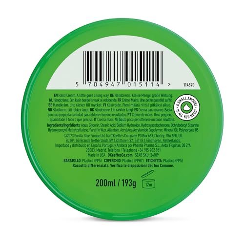 O'Keeffe's Working Hands Value Size Jar 193g - Highly Concentrated Hand Cream