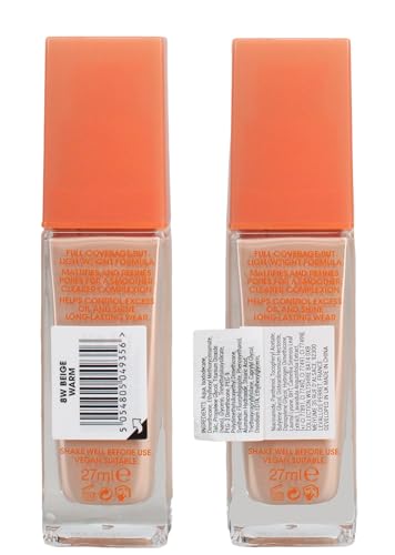 Collection Lasting Perfection Matte Foundation Full Coverage SPF 30 - Beige Warm 27ml
