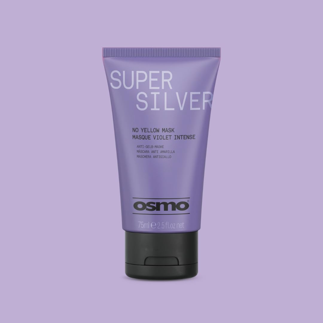 OSMO Super Silver Toning Mask 75ml | Violet Pigment for Ashy Results | Vegan 7