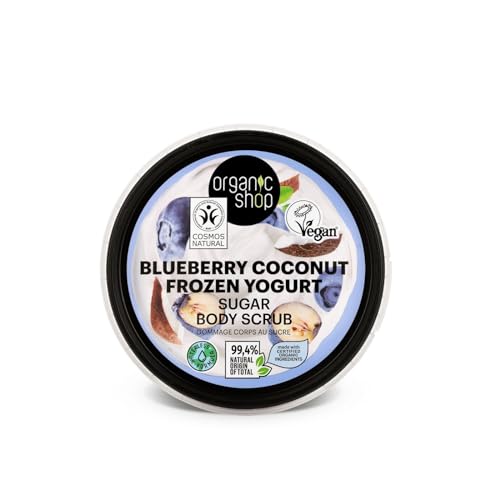 Organic Shop Frozen Yogurt Body Scrub with Blueberry & Coconut 250ml