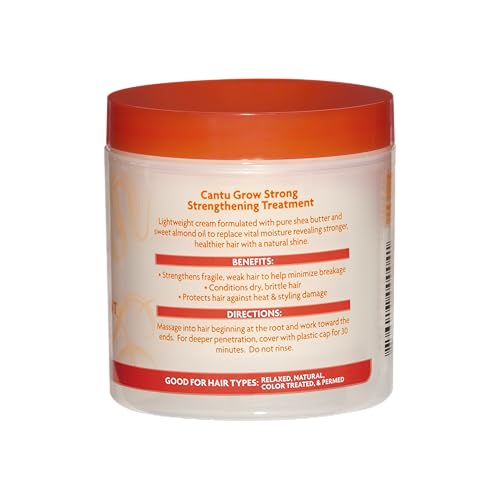 CANTU Shea Butter Grow Strong Strengthening Treatment for All Hair Types, 173 g 3