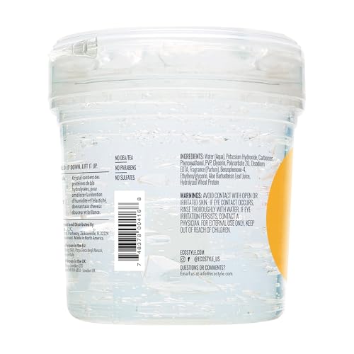 Eco Style Krystal Styling Gel for All Hair Types, Clear, 473 ml 7