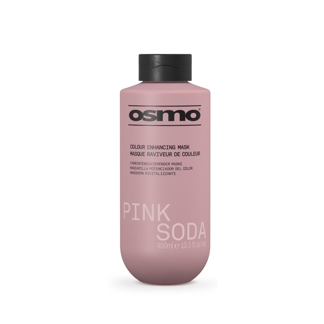 Osmo Pink Soda Colour Enhancing Mask for Pink Tones | Vegan & Salon Quality | 400ml