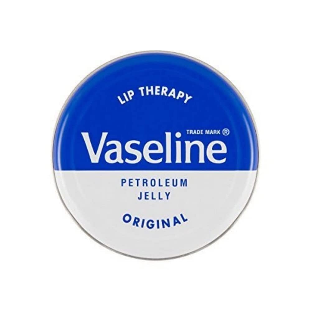 Vaseline Original Lip Therapy Balm Tin for Dry, Cracked Lips 20g