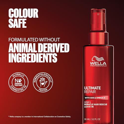 Wella Professionals Ultimate Repair Miracle Hair Rescue Leave-on Treatment with AHA & Omega-9 (95ml) 10