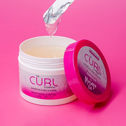 The Curl Company Moisturise & Define Curl Jelly for Hydration and Hold (300ml) 14
